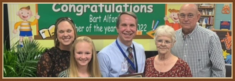 Bart Alford and Family
