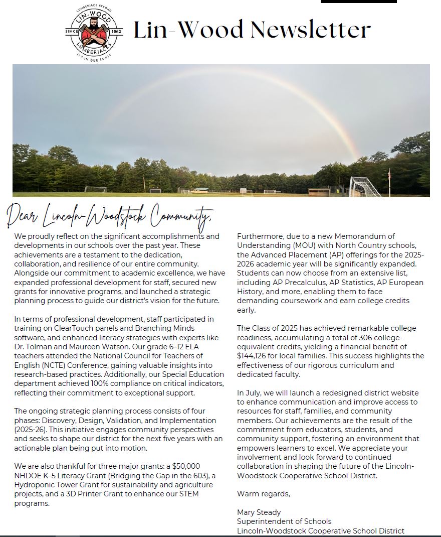 Winter 2025 Newsletter Cover