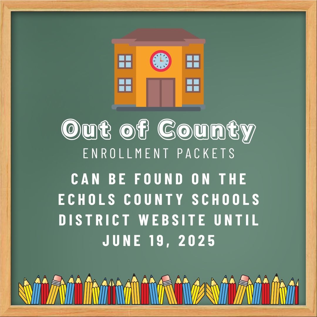 Out of County Packet Announcement