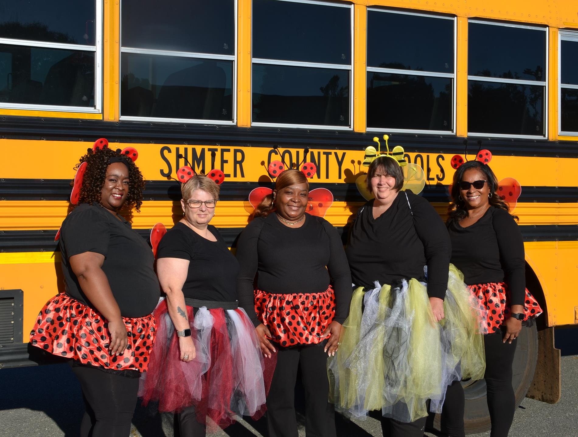 Kimberly Battle, Patti Ingle, Tracy Monts, Susan White, and Derether Harris