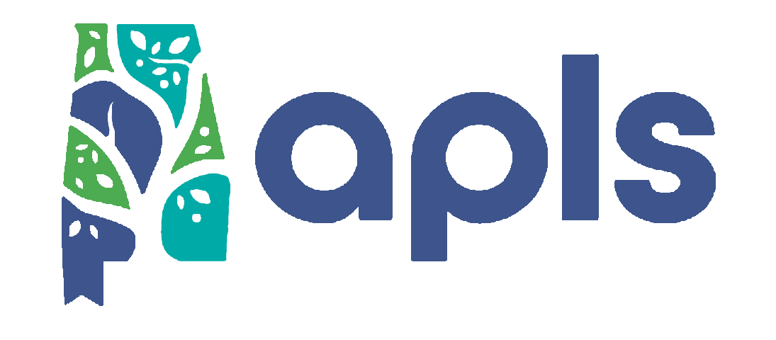 Alabama Public Library Service (APLS) logo 2022