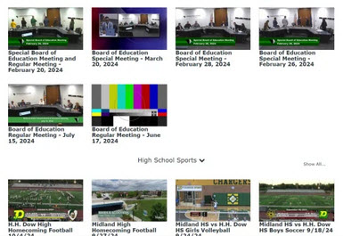 MPS TV Home Screen MPS TV Home Screen