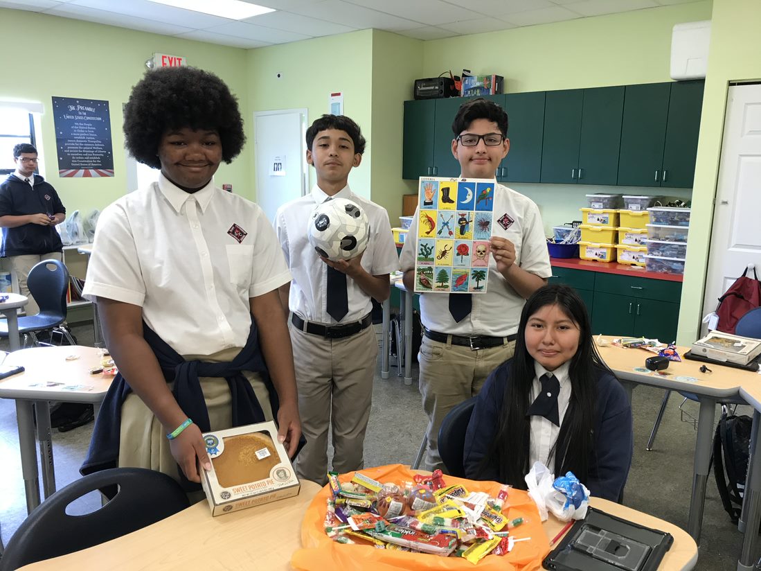 Ta'Mya, Frankie, Daisy, and Alex share their heritage and traditions.