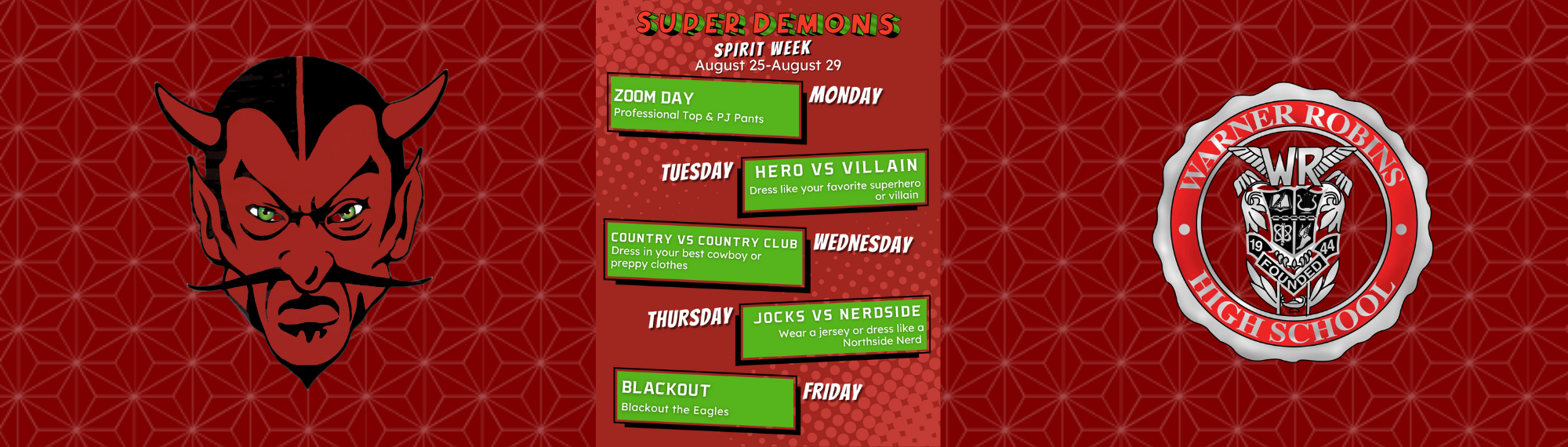 Spirit Week 8-25