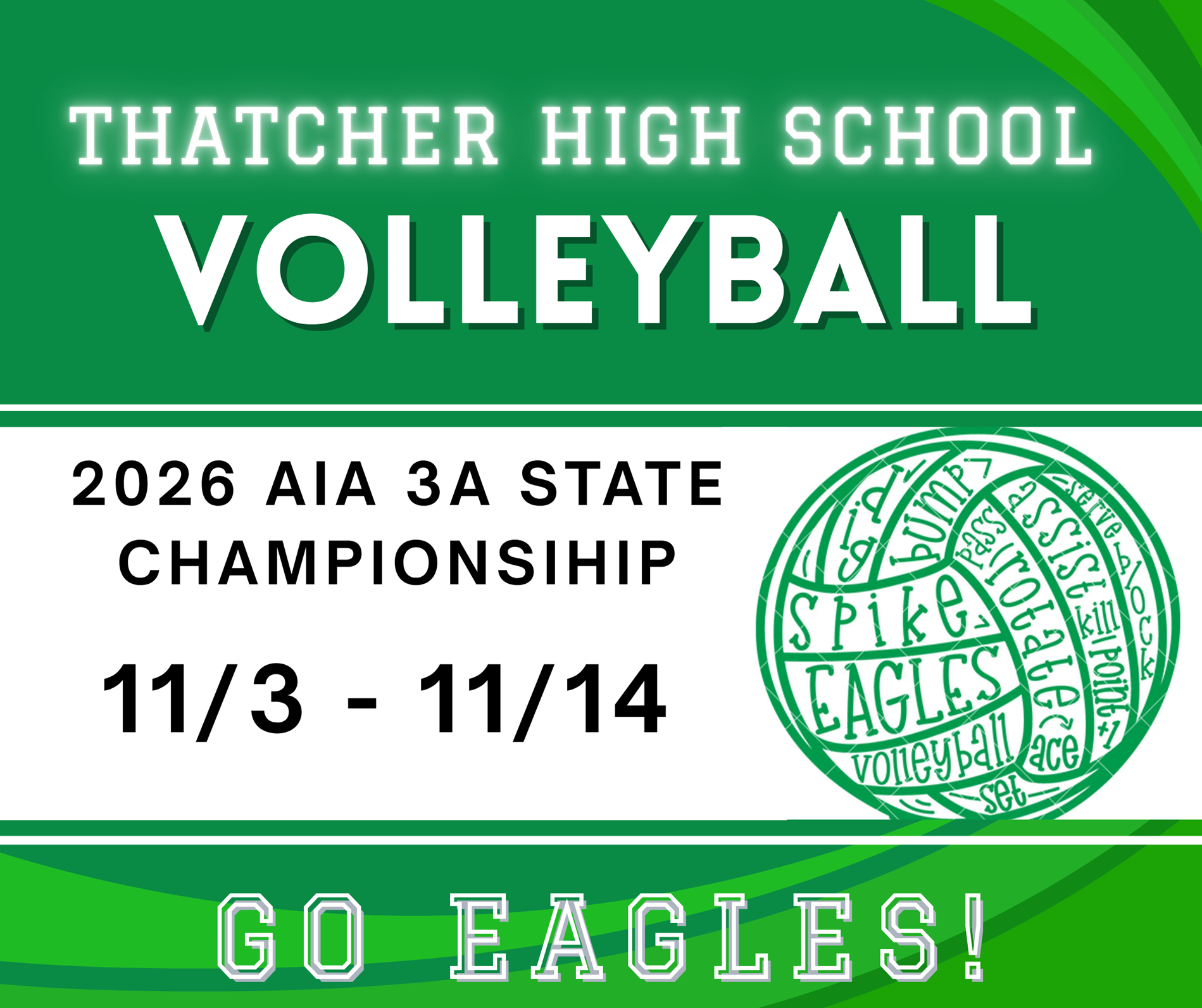 11/3 vball
