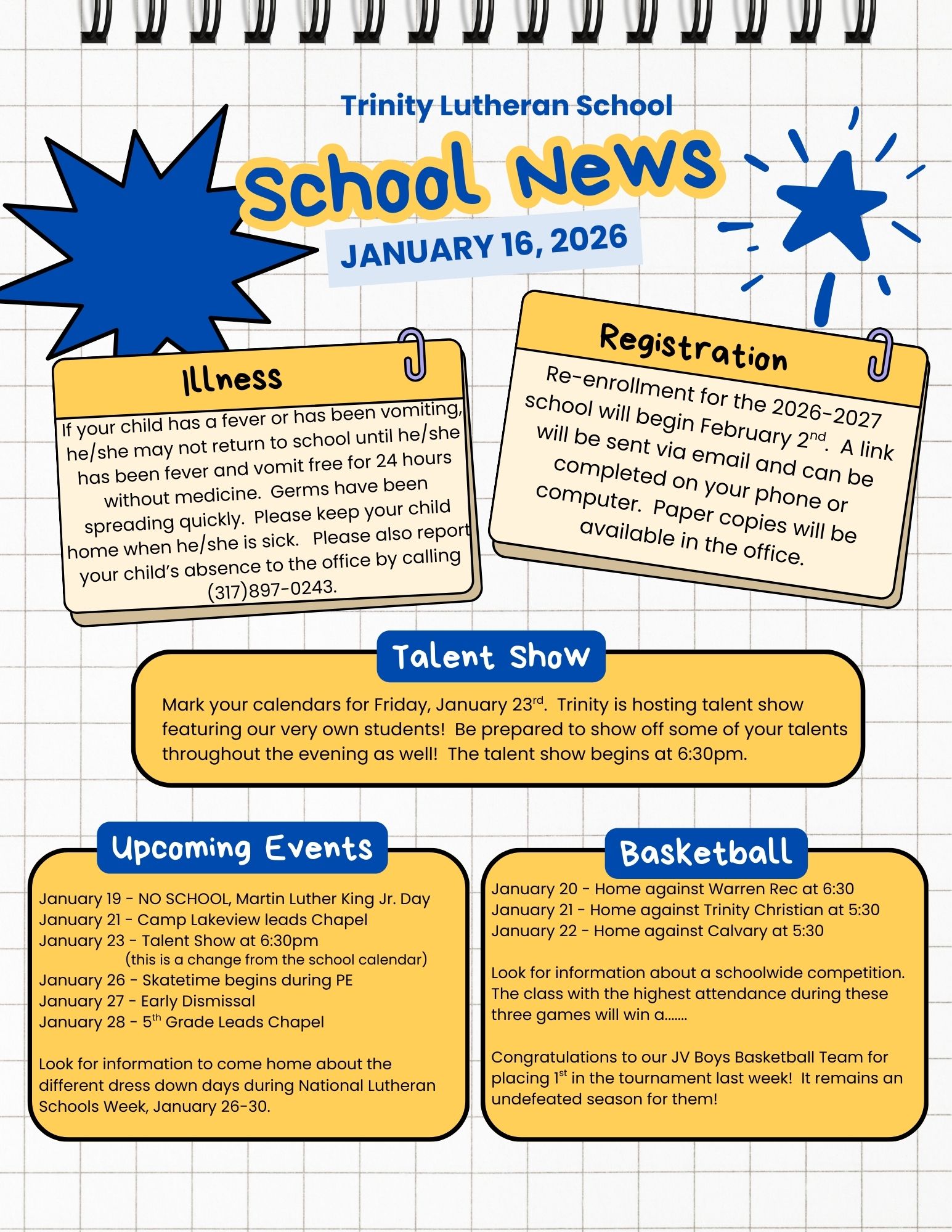 Friday Flyer for January 16