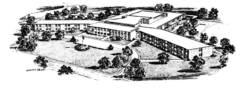 Rocky Point UFSD sketch of building