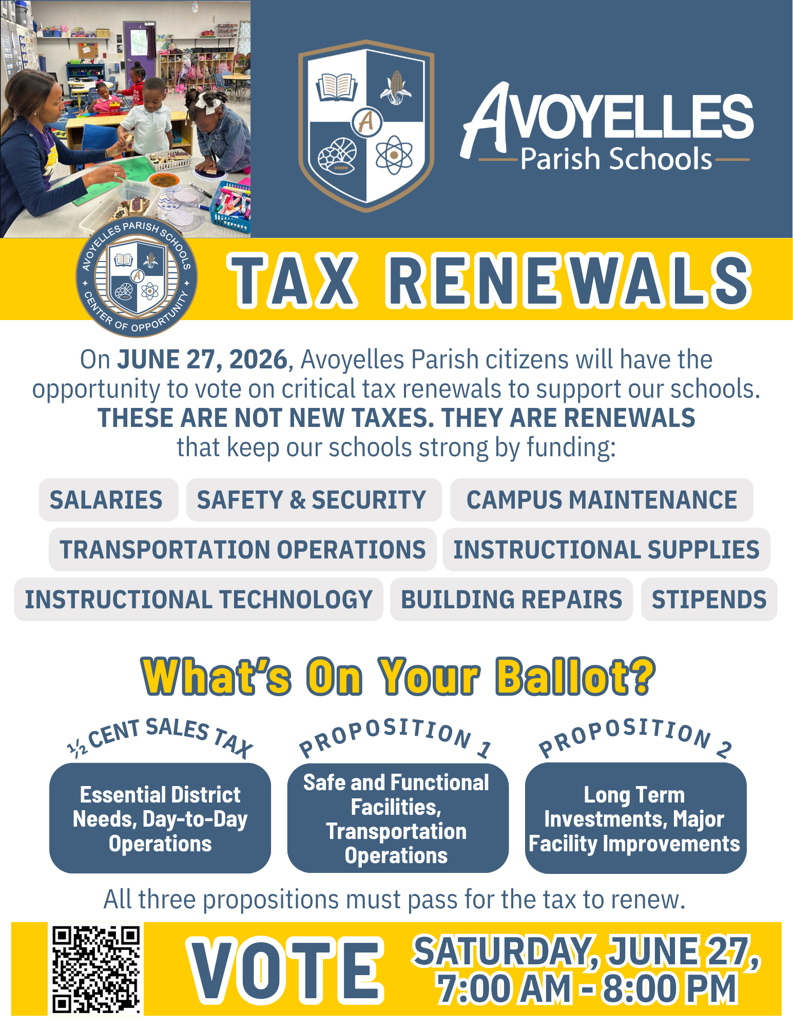 Tax Election Flyer