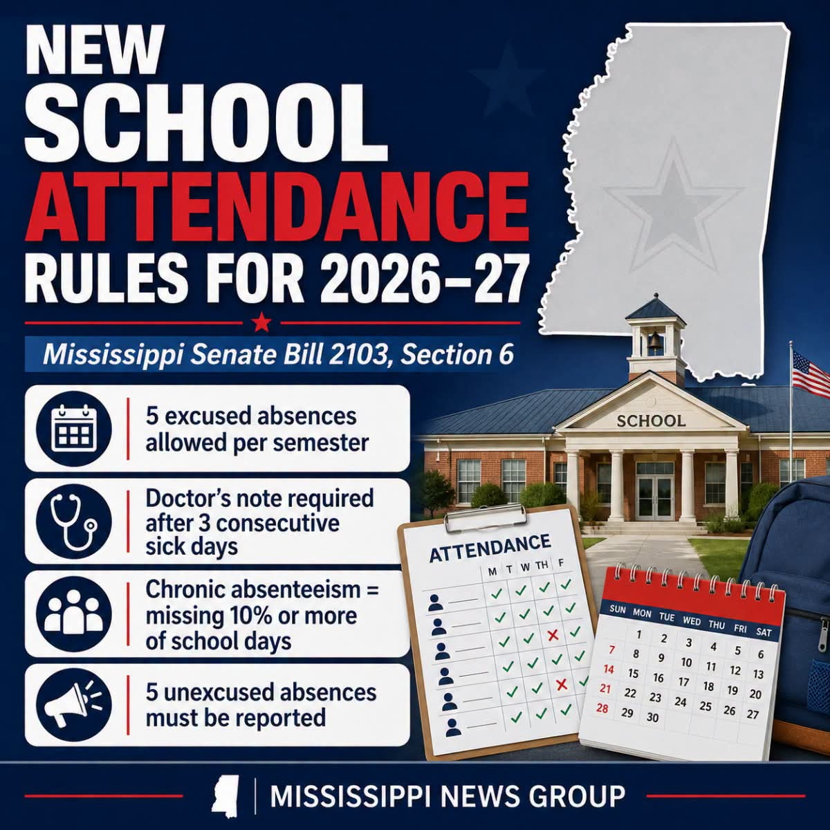 new school attendance