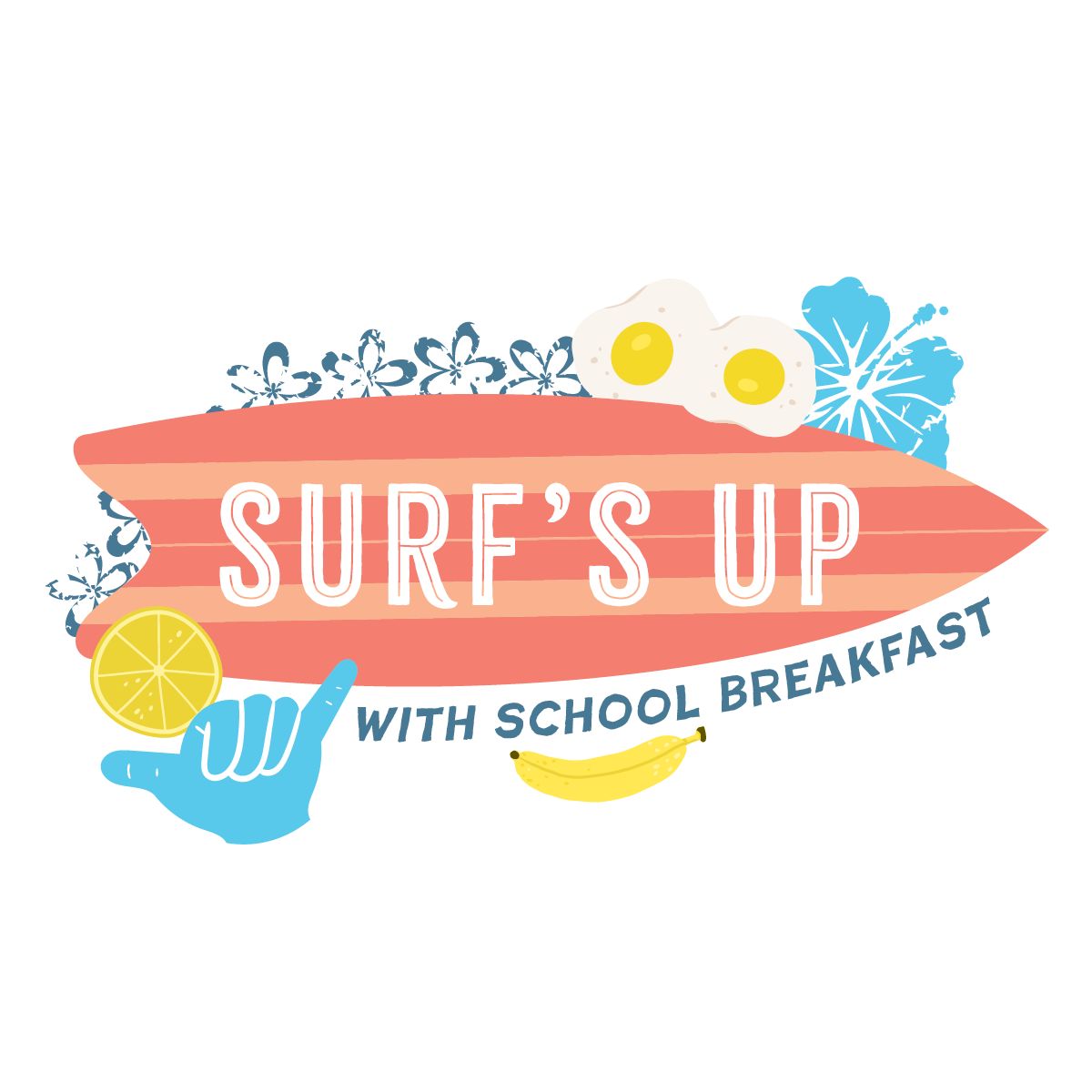 Surf's Up with School Breakfast Image