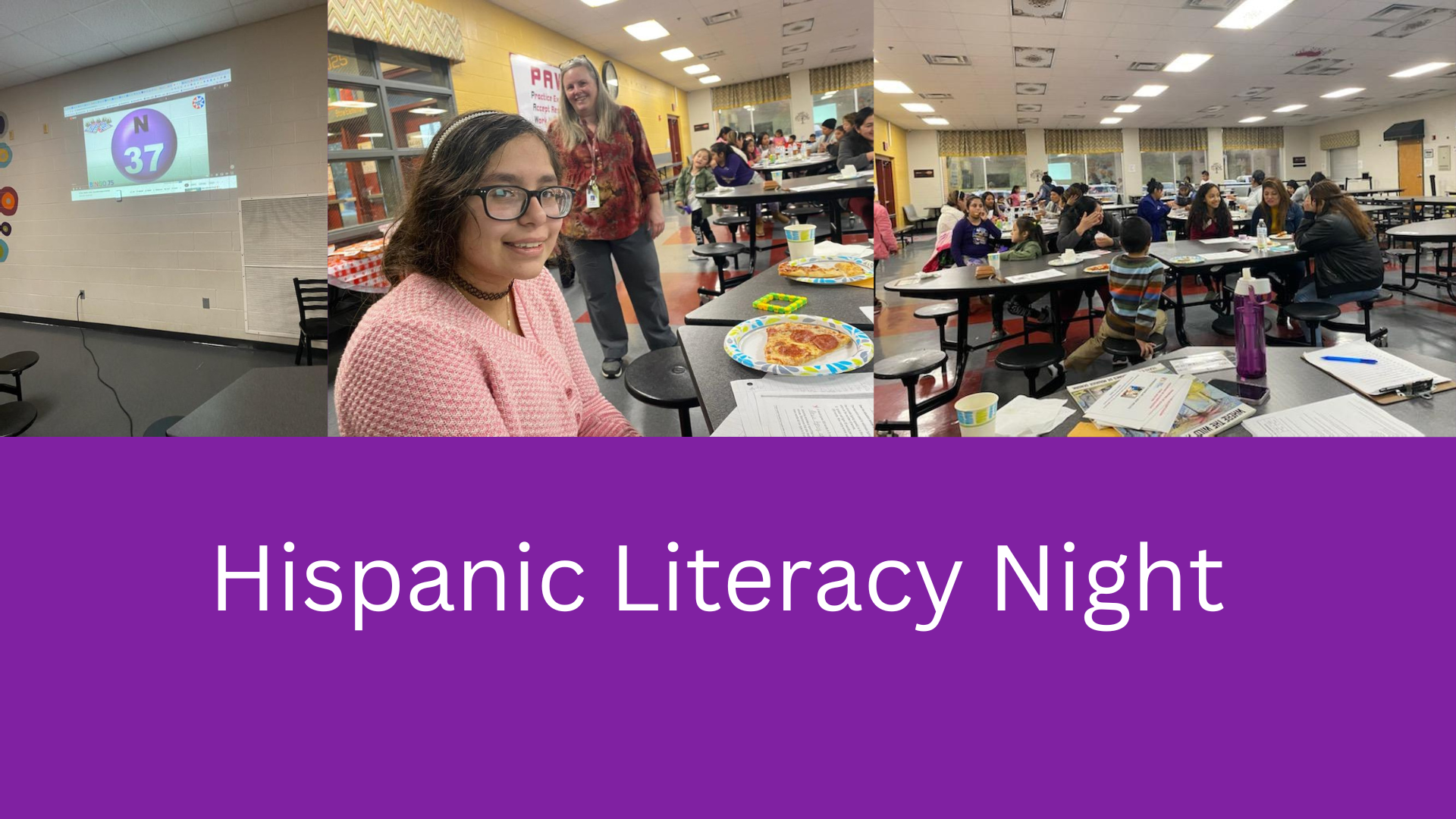 Photos of Hispanic Literacy Night 