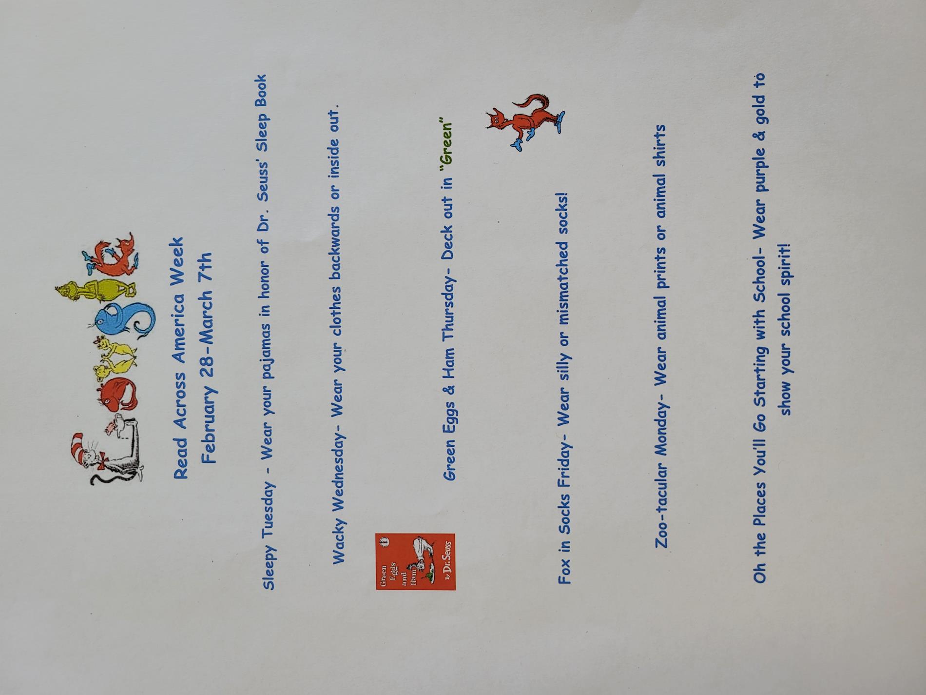 Read Across America Week