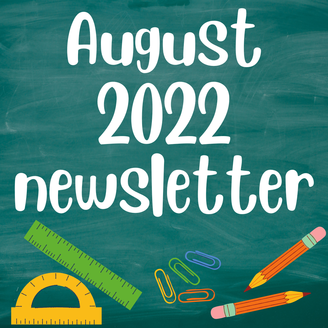 August 2022 newsletter