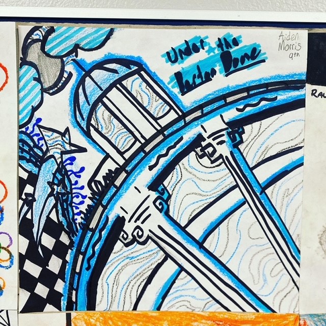Student Art Under the Barton Dome