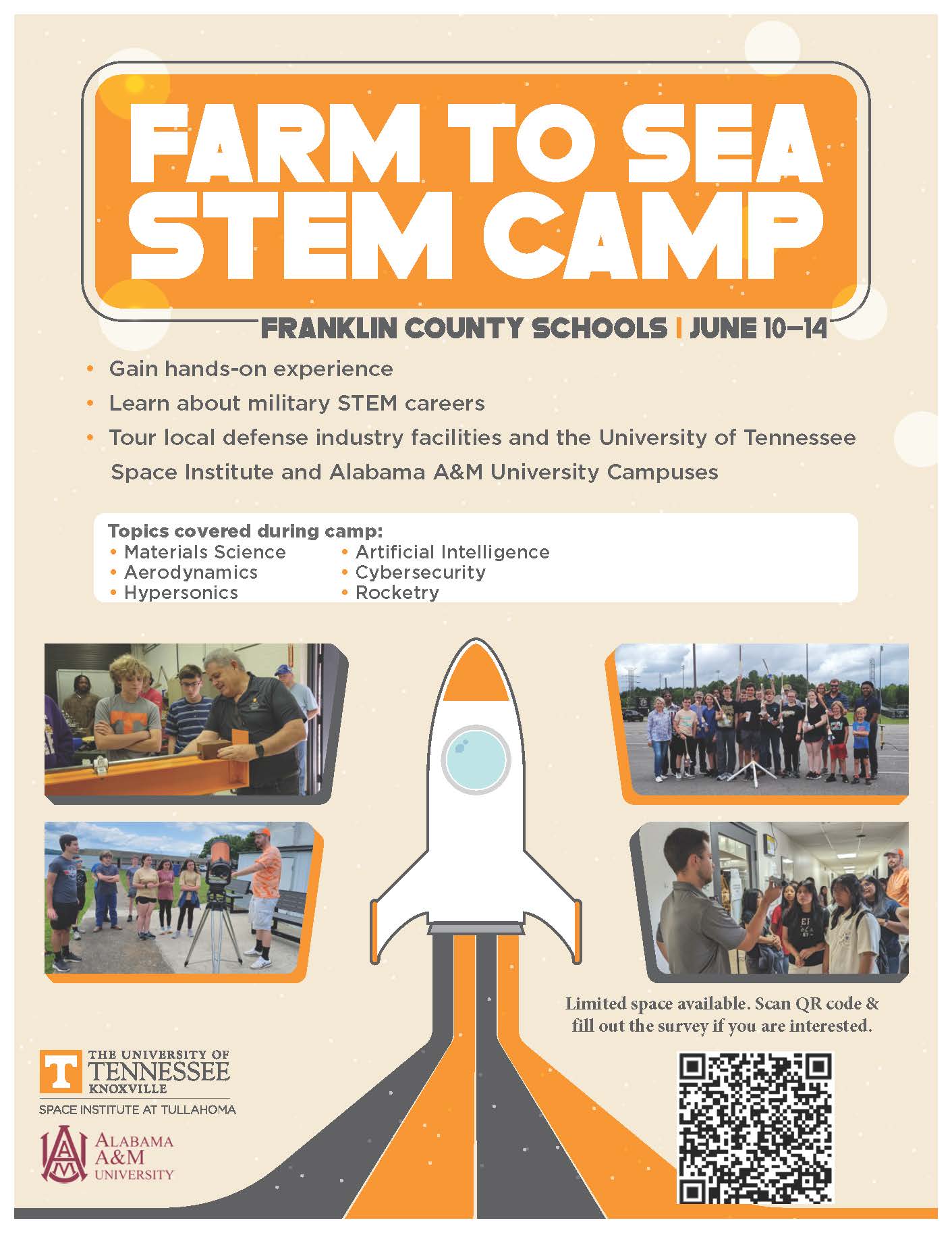 STEM camp flyer