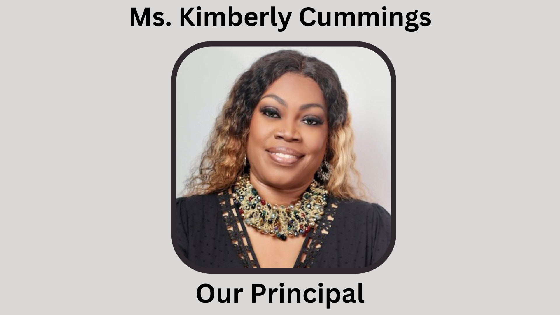 Principal Kimberly Cummings