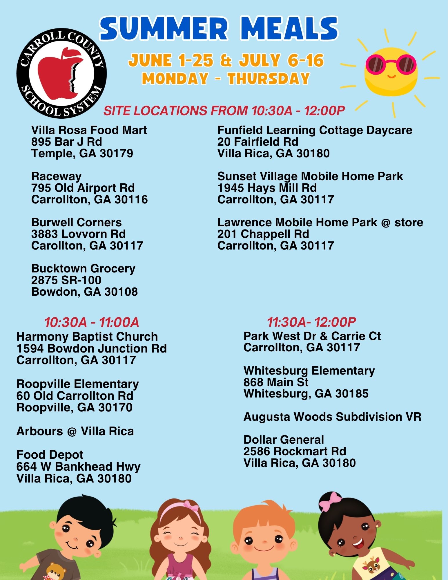Summer Meals