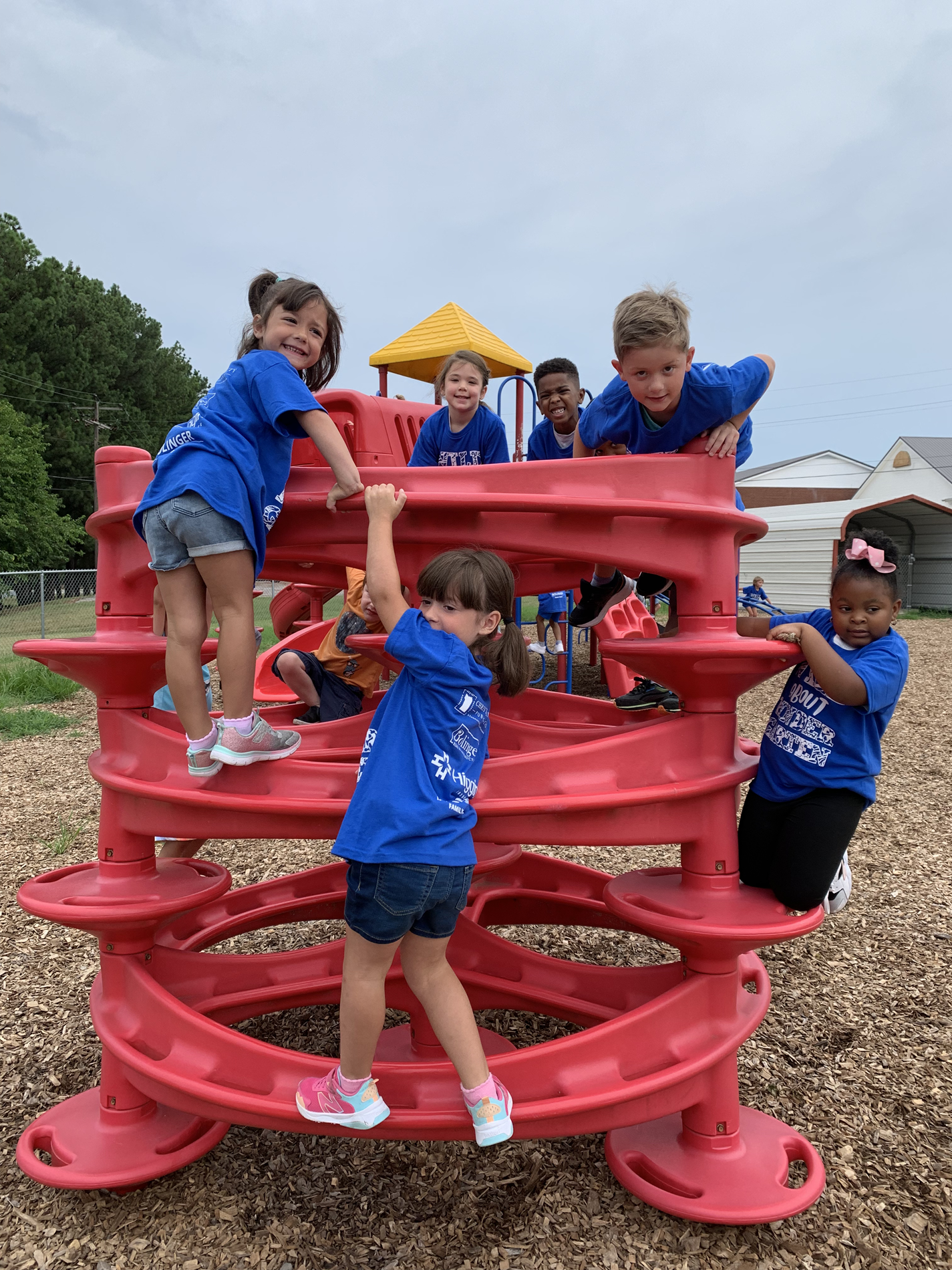 Students on Playground