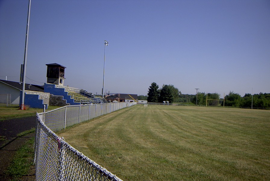 football field view