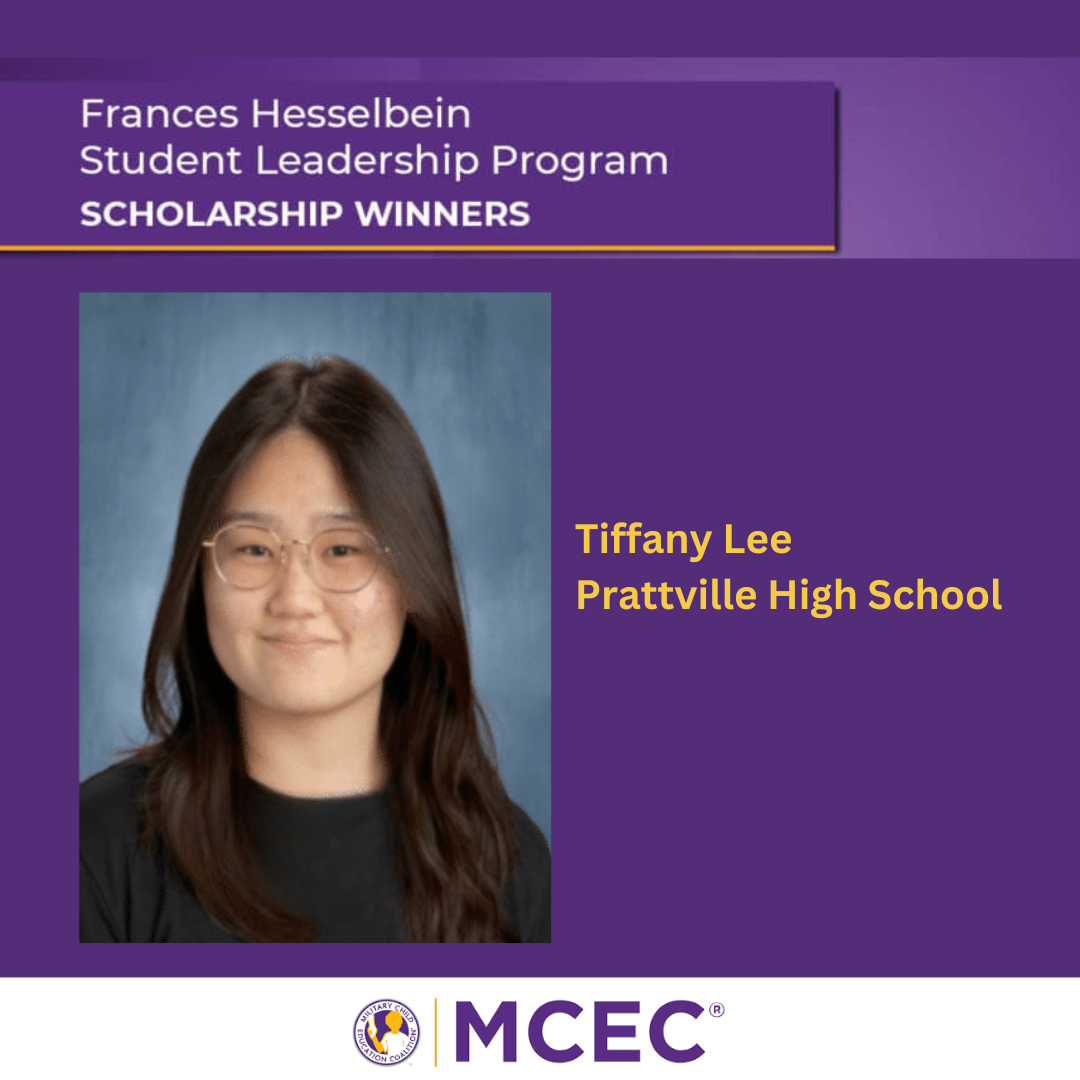 Tiffany Lee of PHS Named 2025 Frances Hesselbein Student Leadership Program Scholar