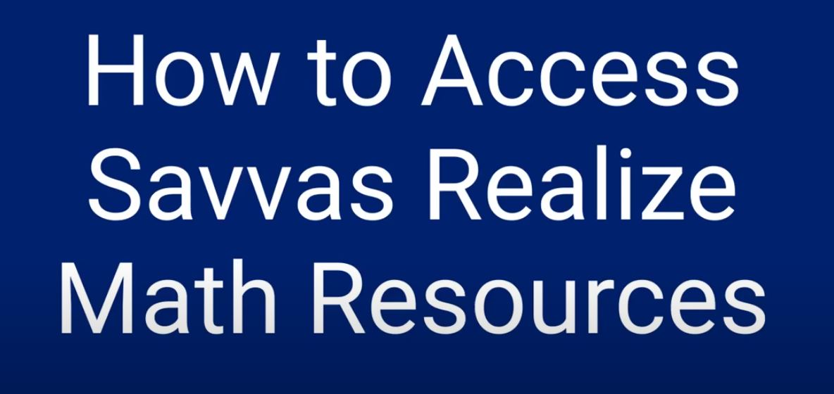 How to Access Savvas