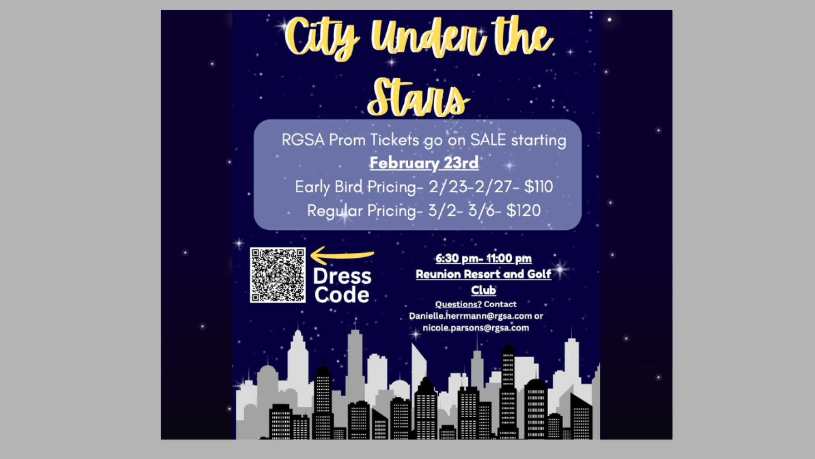 Prom Flyer