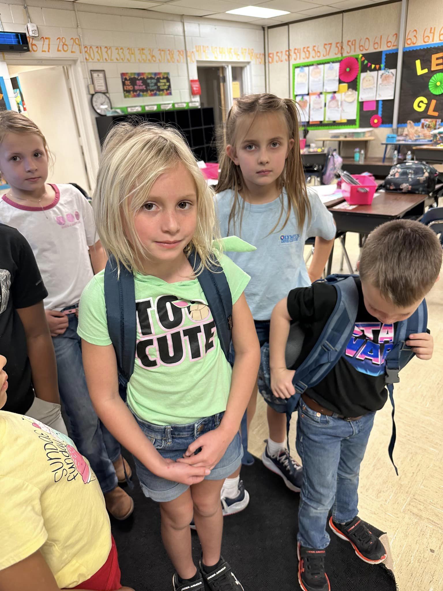 Gnats celebrating Literacy Week by wearing 