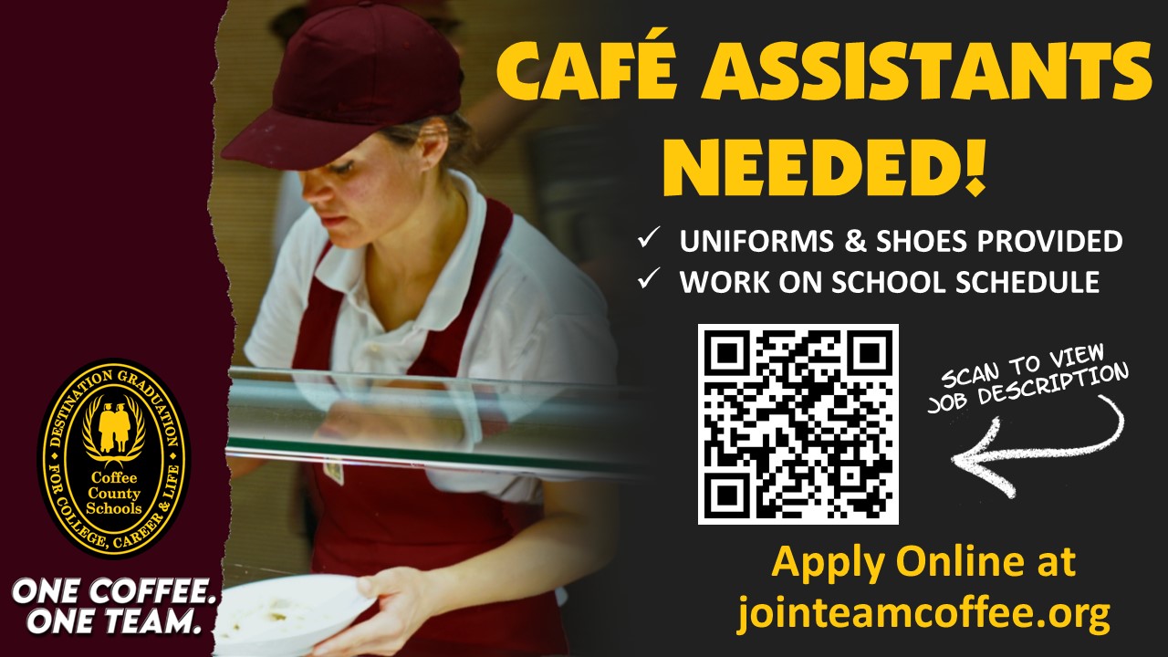 Cafe Assistants Needed!