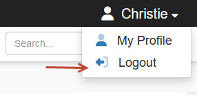Logout Instructions