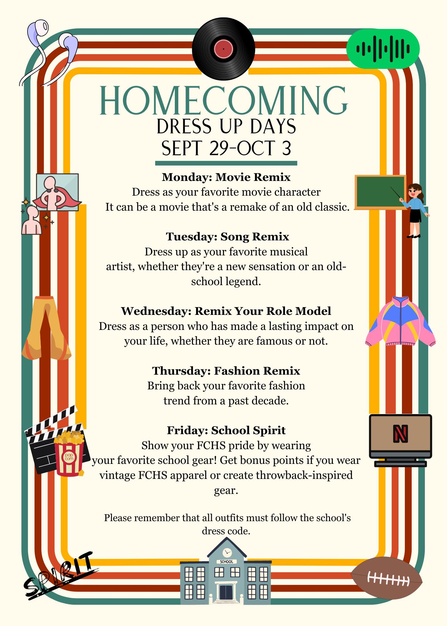 homecoming dress up