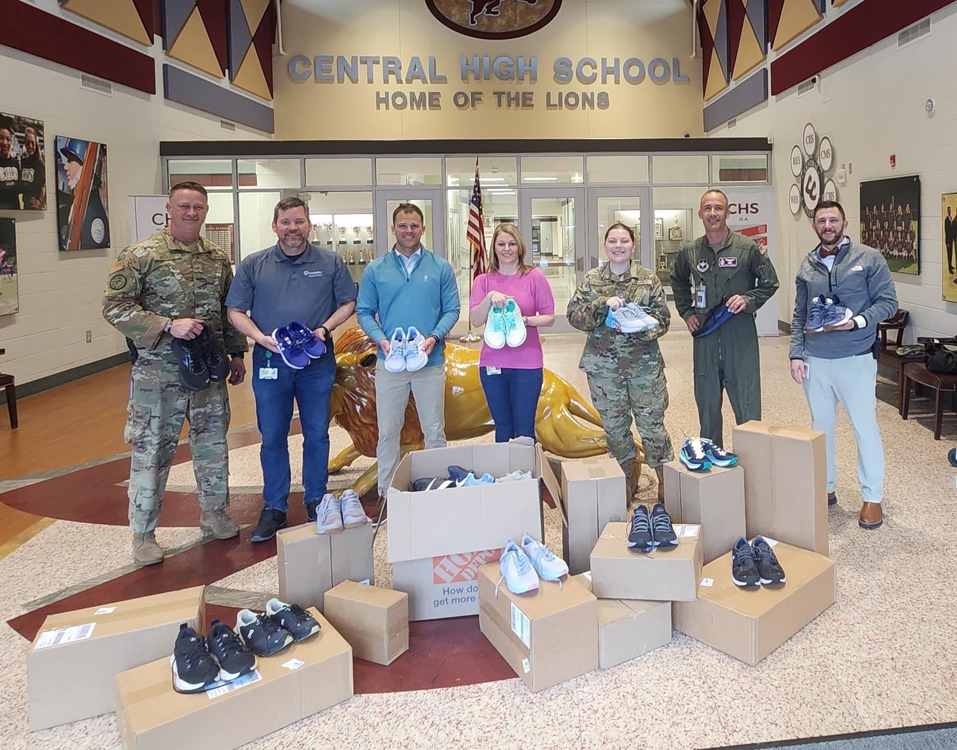 Southwire Shoe Drive Supports Carroll County Schools JROTC