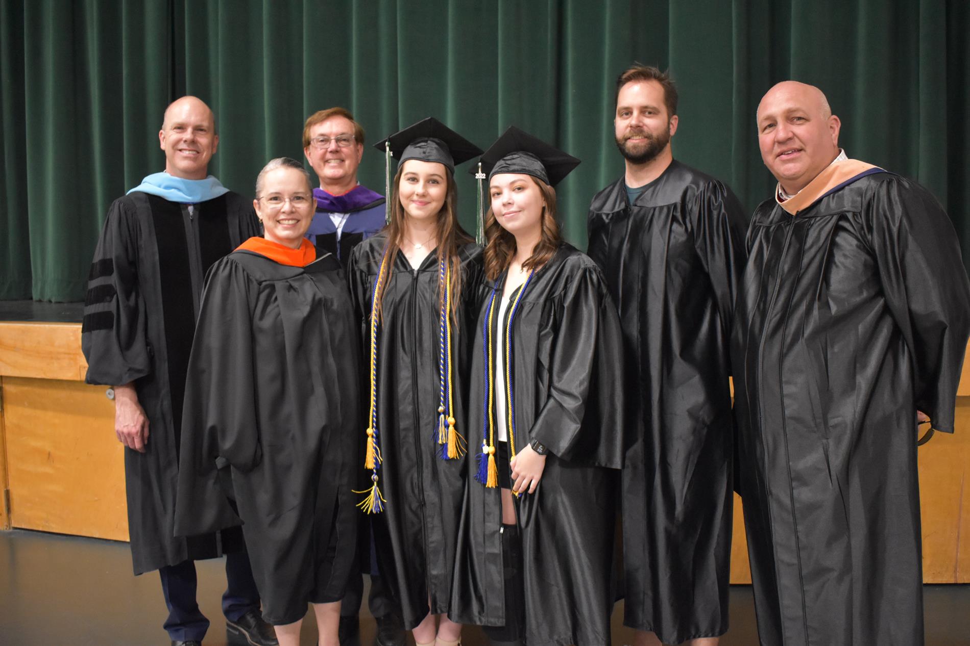 TVUSD Governing Board Members at Class of 2022 Graduation