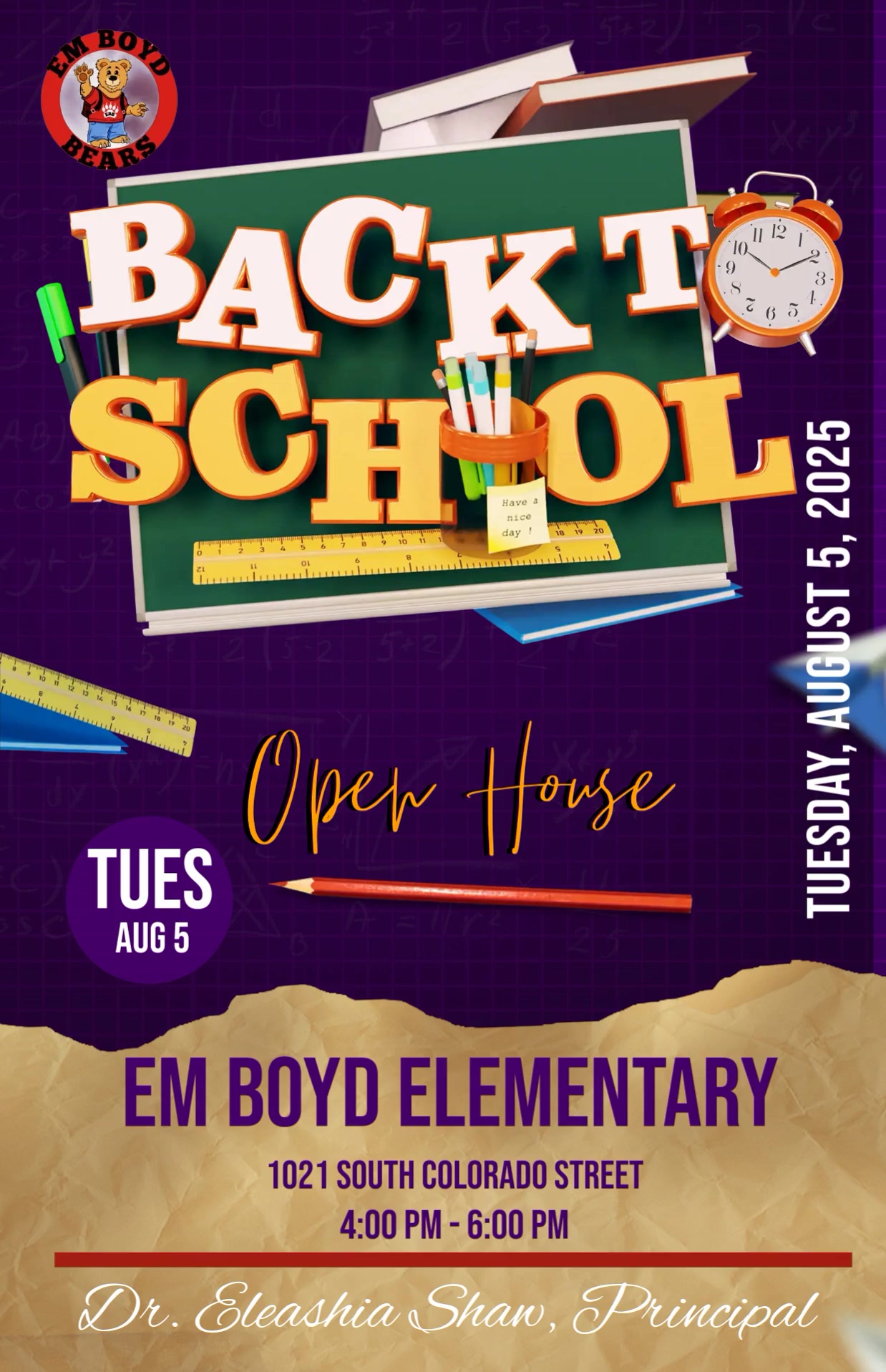 Back to School - Open House