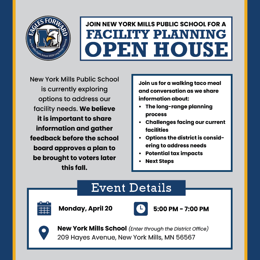 NYM Open House is on April 20