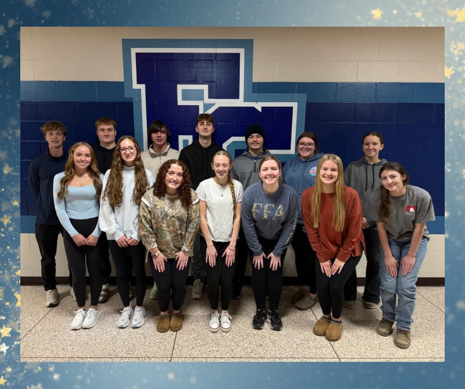 Photo of the top 10% of the FCHS senior class of 2026.