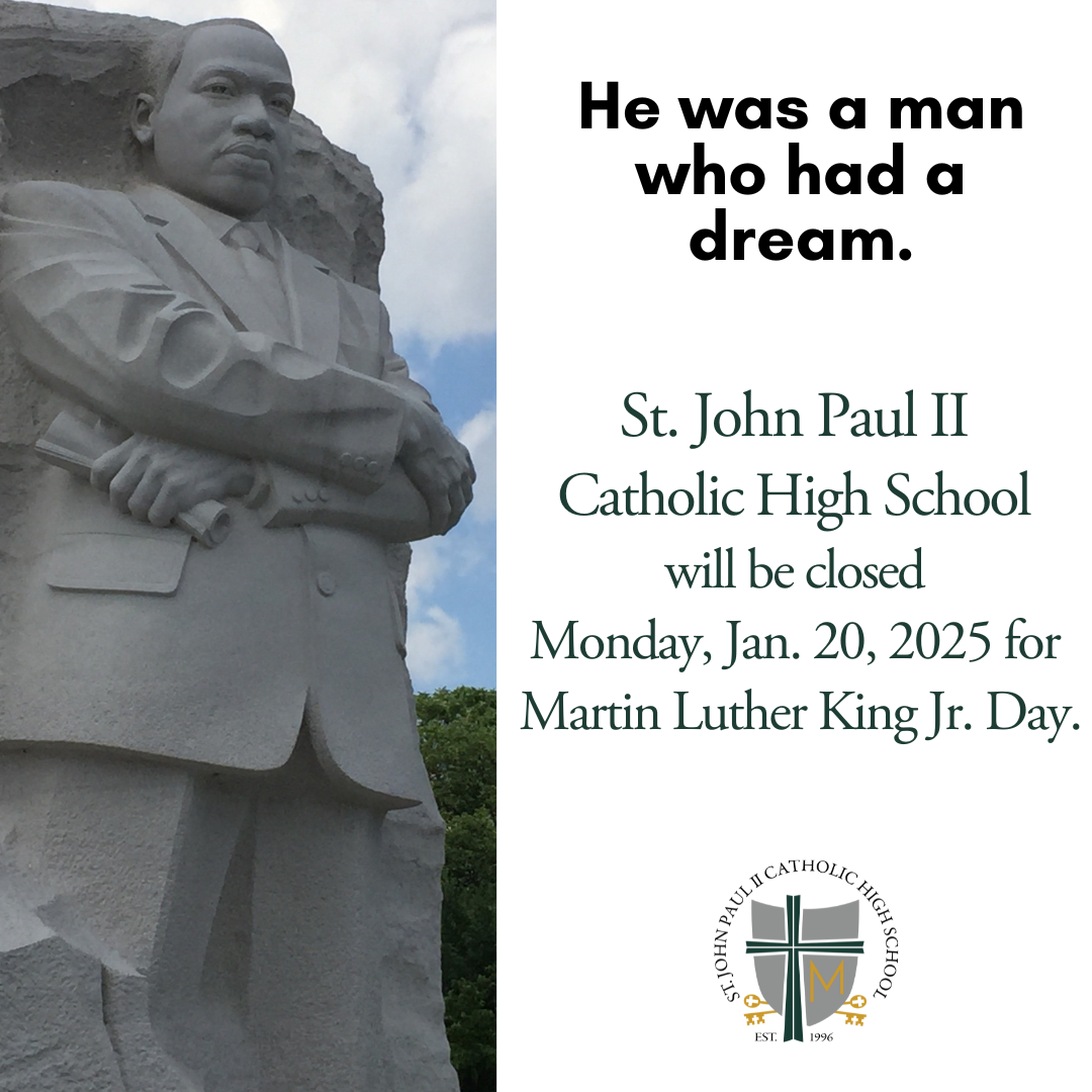 JPII closed MLK Day