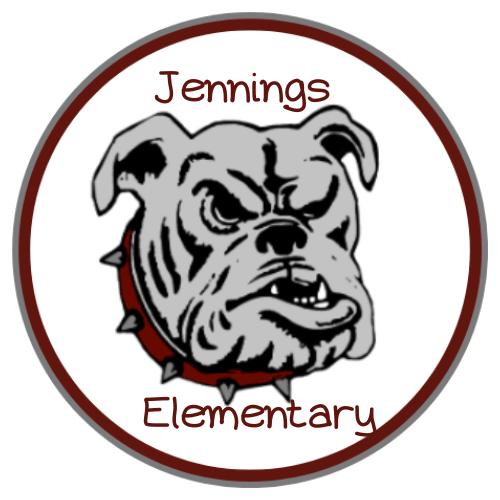 jennings elementary logo bulldog