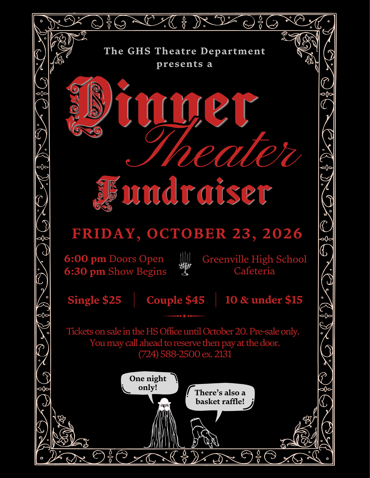 2026 Dinner theater post