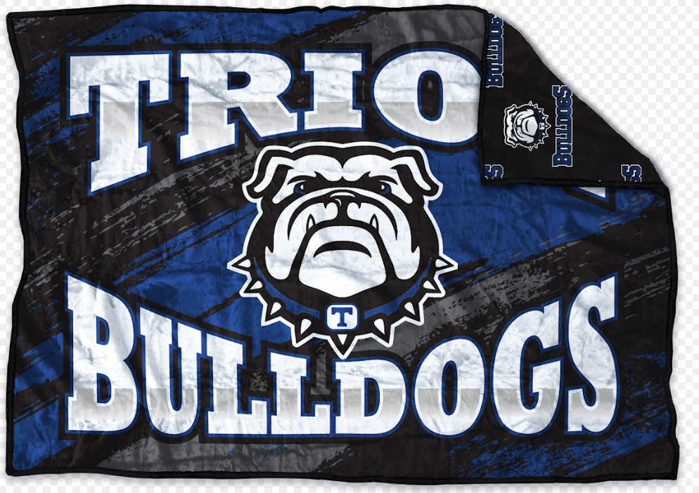 Front of blanket