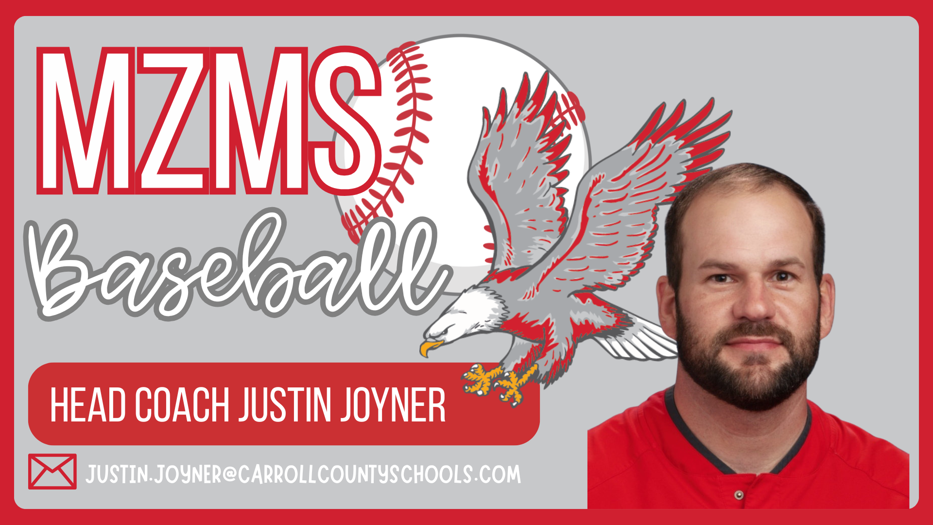 Head Baseball Coach Justin Joyner