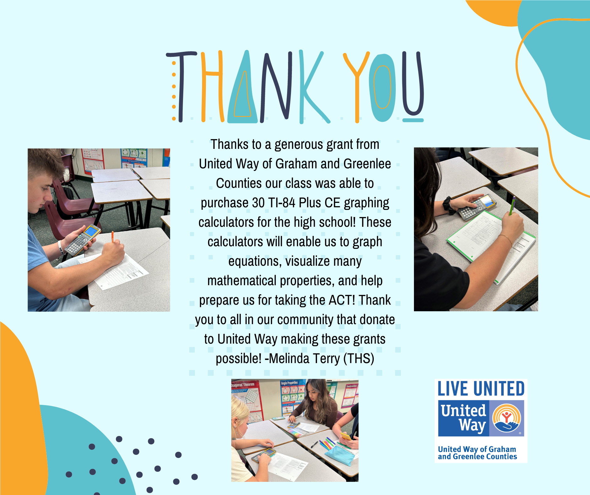 Thank You-United Way