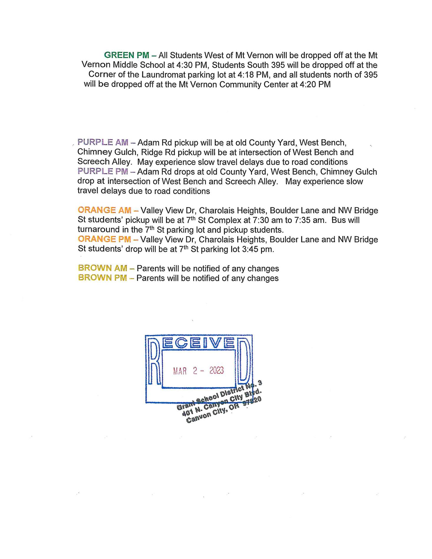 Snow Routes 3-2-23 p2