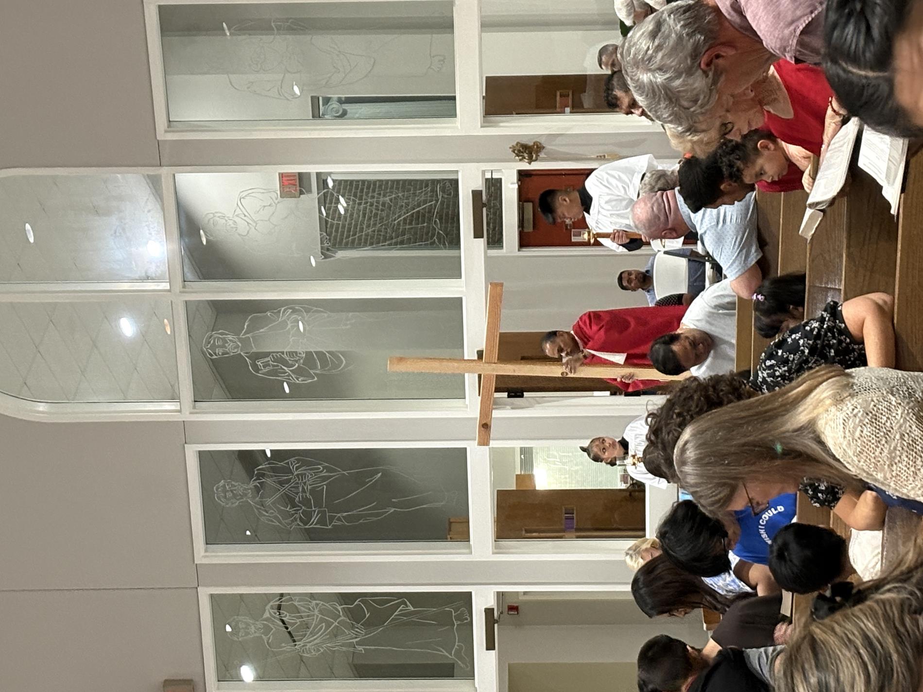 Procession with the cross