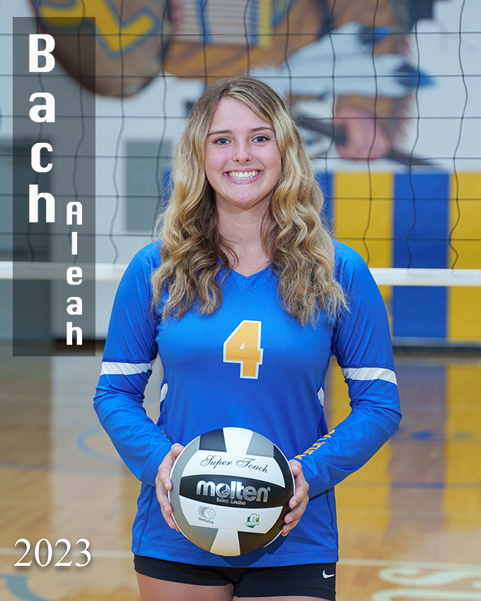 senior Aleah Bach