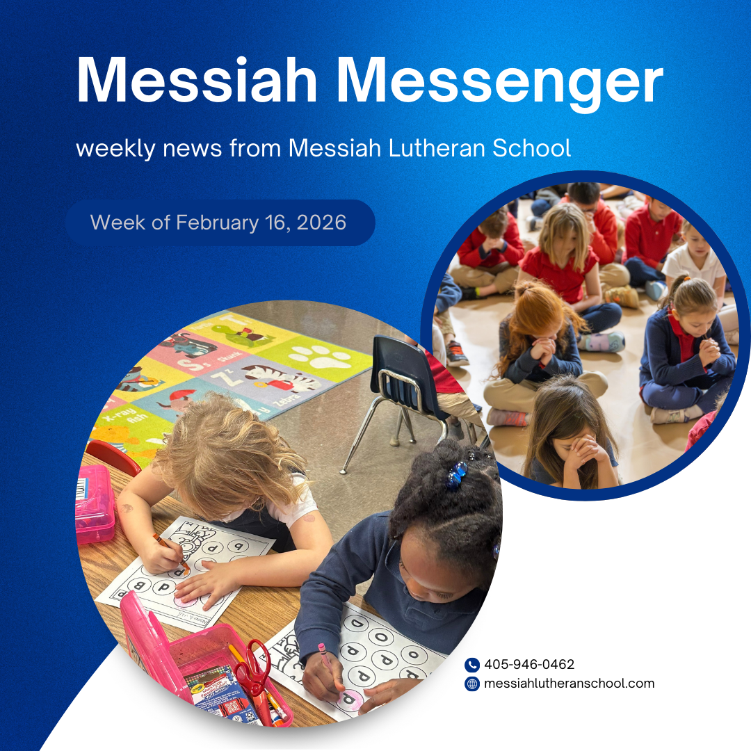 Messiah Messenger for the week of February 16, 2026
