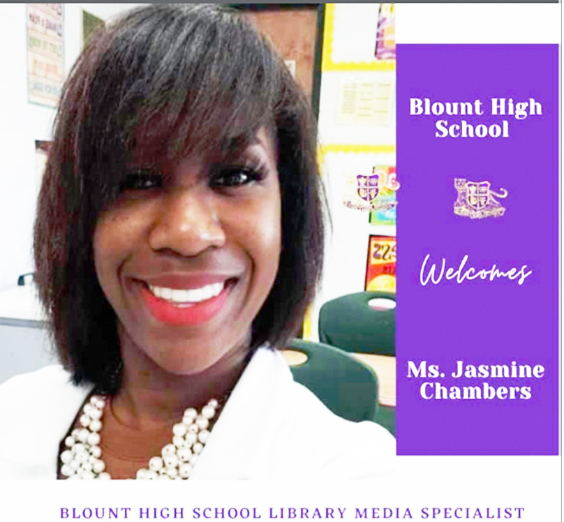 Ms. Jasmine Chambers-Patterson, Media Specialist