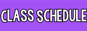 schedule