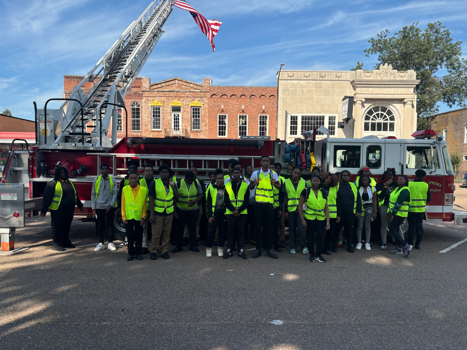 Visiting Marshall County 911 Center