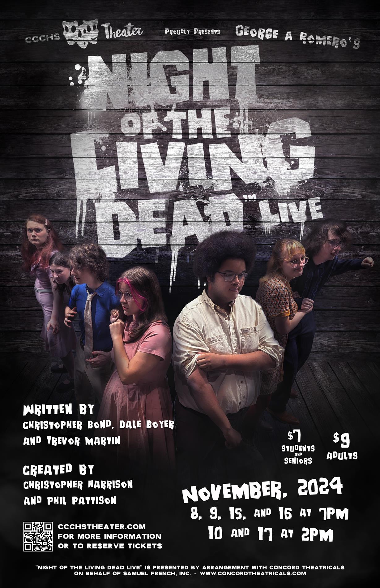 CCCHS Presents Night of the Living Dead