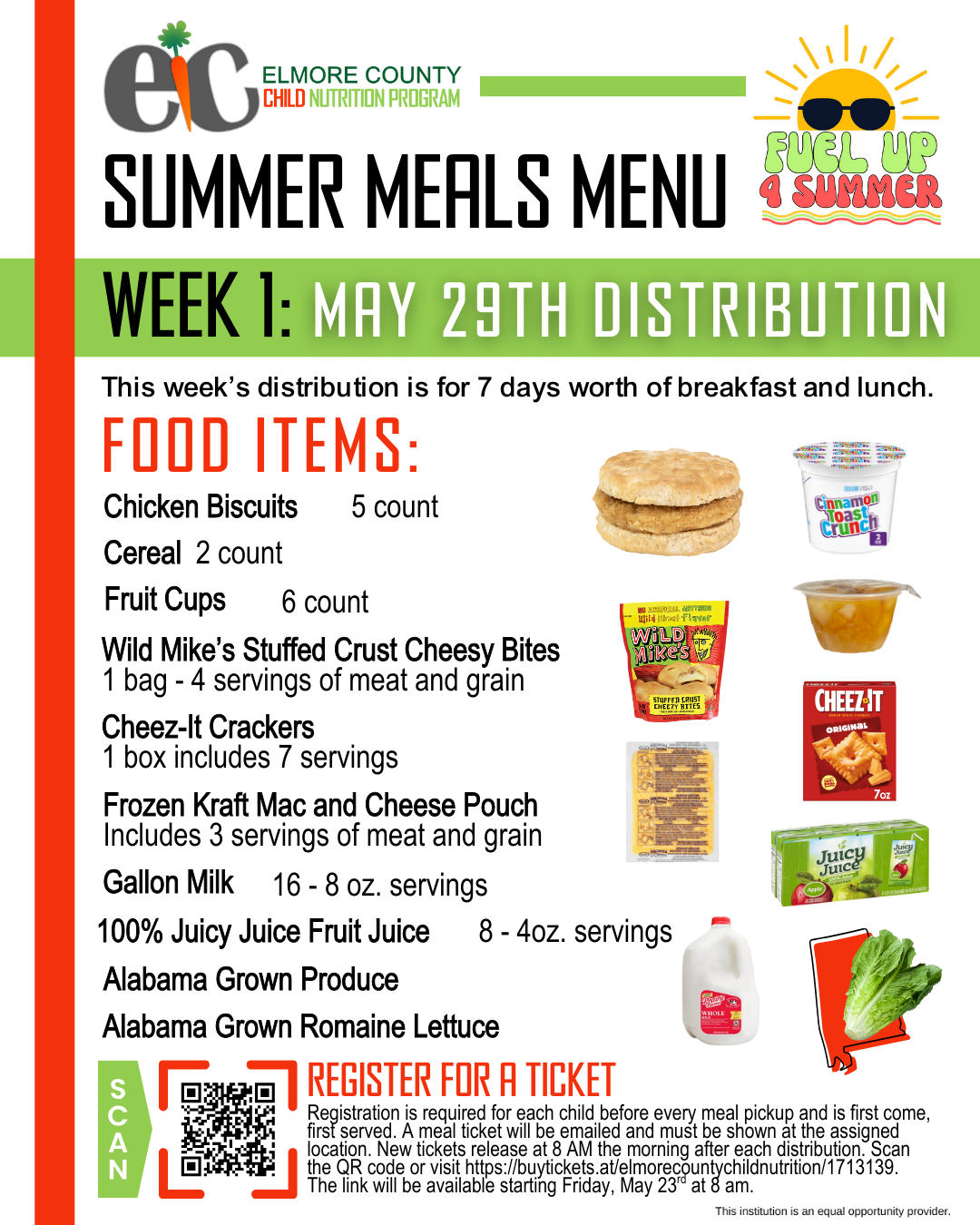 summer menu summer menu